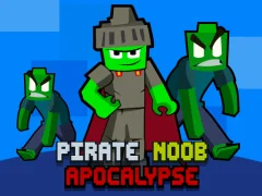 Гульня Pirate Noob Apocalypse онлайн