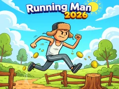 Гульня Running Man 2026 онлайн