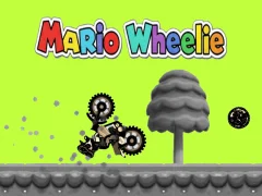 Гульня Mario Wheelie онлайн