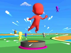 Гульня Bouncy Race 3d онлайн