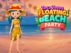 Гульня Toca Teens Floating Beach Party онлайн