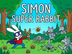 Гульня Simon Super Rabbit онлайн
