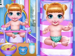 Гульня Princess New Born Twins Baby Care онлайн