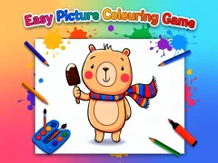 Гульня Easy Picture Colouring Game онлайн
