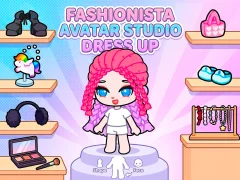 Гульня Fashionista Avatar Studio Dress Up онлайн
