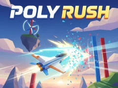 Гульня Poly Rush онлайн