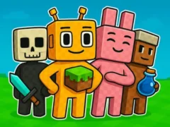 Гульня Sprunki Craft - Sandbox 3D онлайн