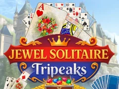 Гульня Jewel Solitaire TriPeaks онлайн