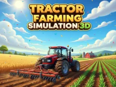 Гульня Tractor Farming Simulation 3D онлайн