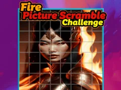 Гульня Fire Picture Scramble Challenge онлайн