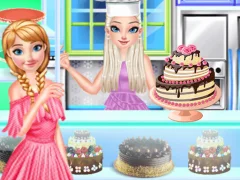 Гульня Princess Cake Shop Cool Summer онлайн