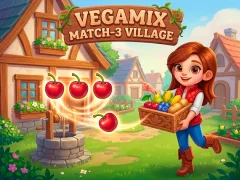 Гульня VegaMix Match-3 Village онлайн