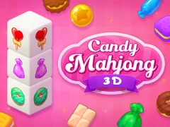 Гульня Candy Mahjong 3D онлайн