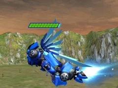 Гульня Jurassic Dinosaur Mech Battle онлайн