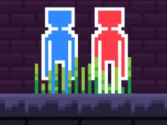 Гульня Red Stickman and Blue Stickman онлайн