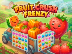 Гульня Fruit Crush Frenzy онлайн