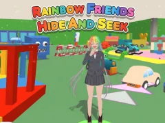 Гульня Rainbow Friends Hide And Seek онлайн