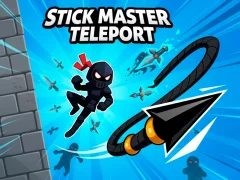 Гульня Stick Master Teleport онлайн