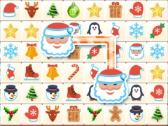 Гульня Onet Winter Christmas Mahjong онлайн