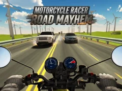 Гульня Motorcycle Racer: Road Mayhem онлайн