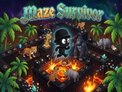 Гульня Maze Survivor онлайн