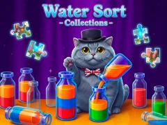 Гульня Water Sort - Collections онлайн