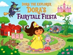 Гульня Dora The explorer Dora's Fairytale Fiesta онлайн
