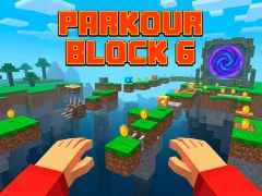 Гульня Parkour Block 6 онлайн