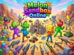Гульня Melon Sandbox Online онлайн