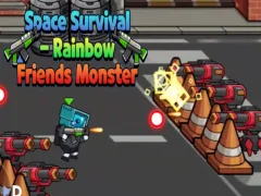 Гульня Space Survival - Rainbow Friends Monster онлайн