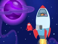 Гульня Dora The explorer Dora's Purple Planet Adventure онлайн