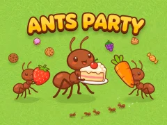 Гульня Ants Party онлайн