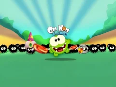 Гульня Om Nom Bounce онлайн