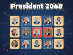 Гульня President 2048 онлайн