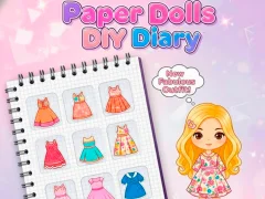 Гульня Paper Dolls DIY Diary онлайн