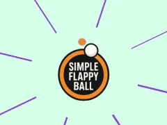 Гульня Simple Flappy Ball онлайн