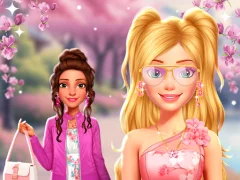 Гульня Bffs Cherry Blossom Celebration онлайн