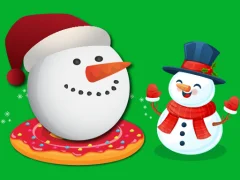 Гульня Flappy Snowball Xmas онлайн