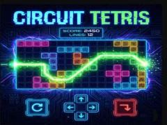 Гульня Circuit Tetris онлайн