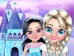 Гульня Ice Princess Doll House онлайн