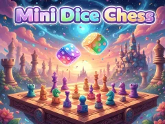 Гульня Mini Dice Chess онлайн