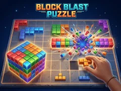 Гульня Block Blast Puzzle онлайн