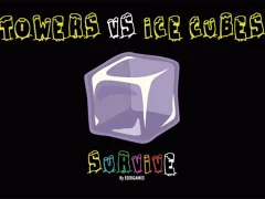 Гульня Towers vs Ice Cubes онлайн