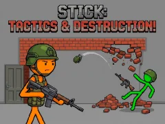 Гульня Stick: Tactics & Destruction онлайн