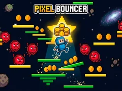 Гульня Pixel Bouncer онлайн