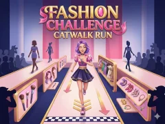 Гульня Fashion Challenge: Catwalk Run онлайн