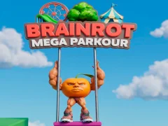Гульня Brainrot Mega Parkour онлайн