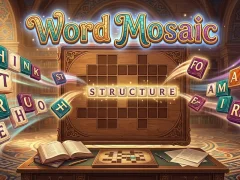 Гульня Word Mosaic онлайн
