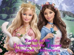 Гульня Barbie as the Princess and the Pauper Storybook Adventures онлайн