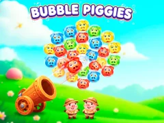 Гульня Bubble Piggies онлайн